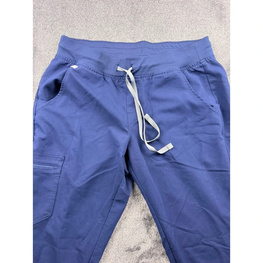 FIGS Technical Collection Navy Blue Scrub Jogger Pants Mens Medium W18SW2005